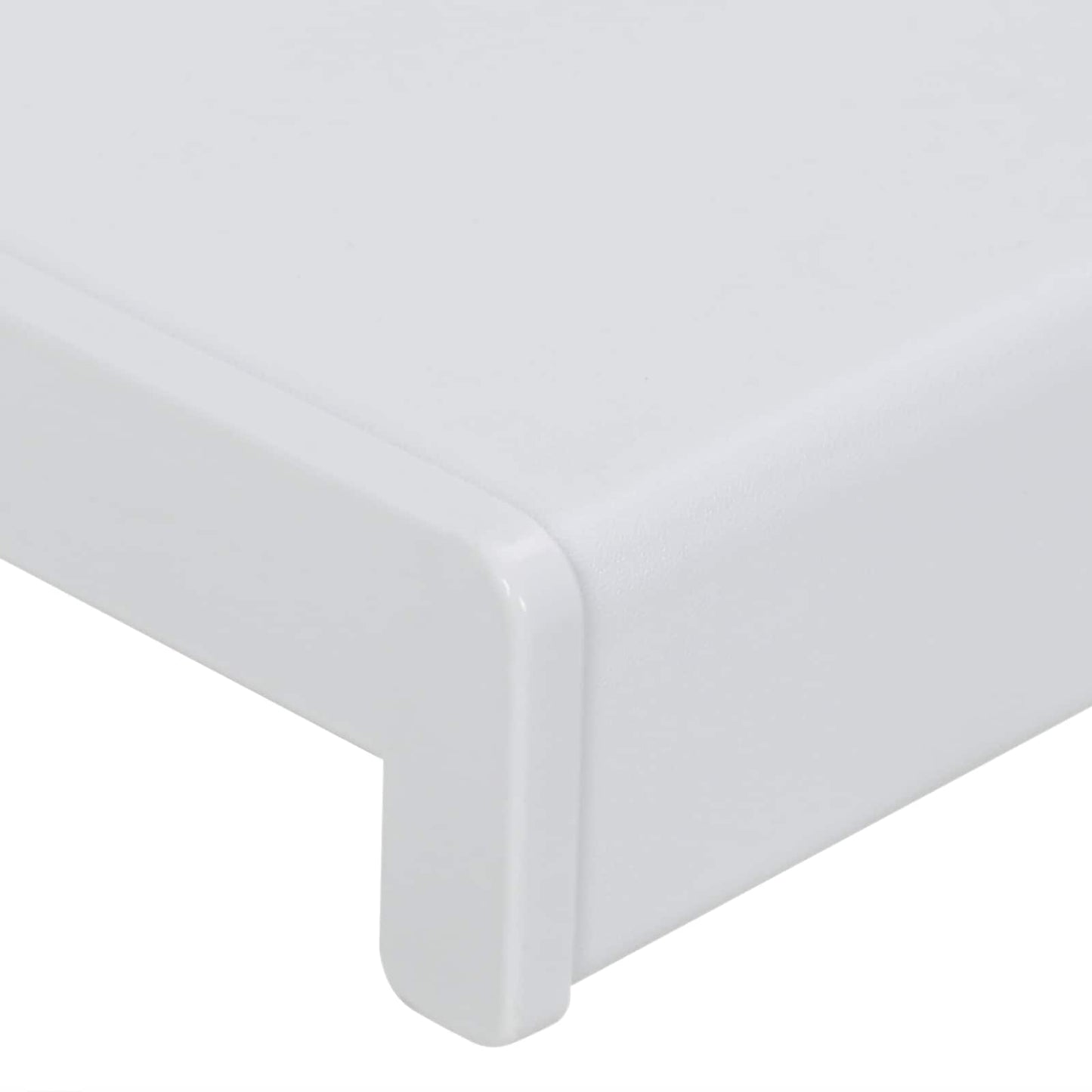 Window Sill White 80 x 10 x 4.5 cm PVC