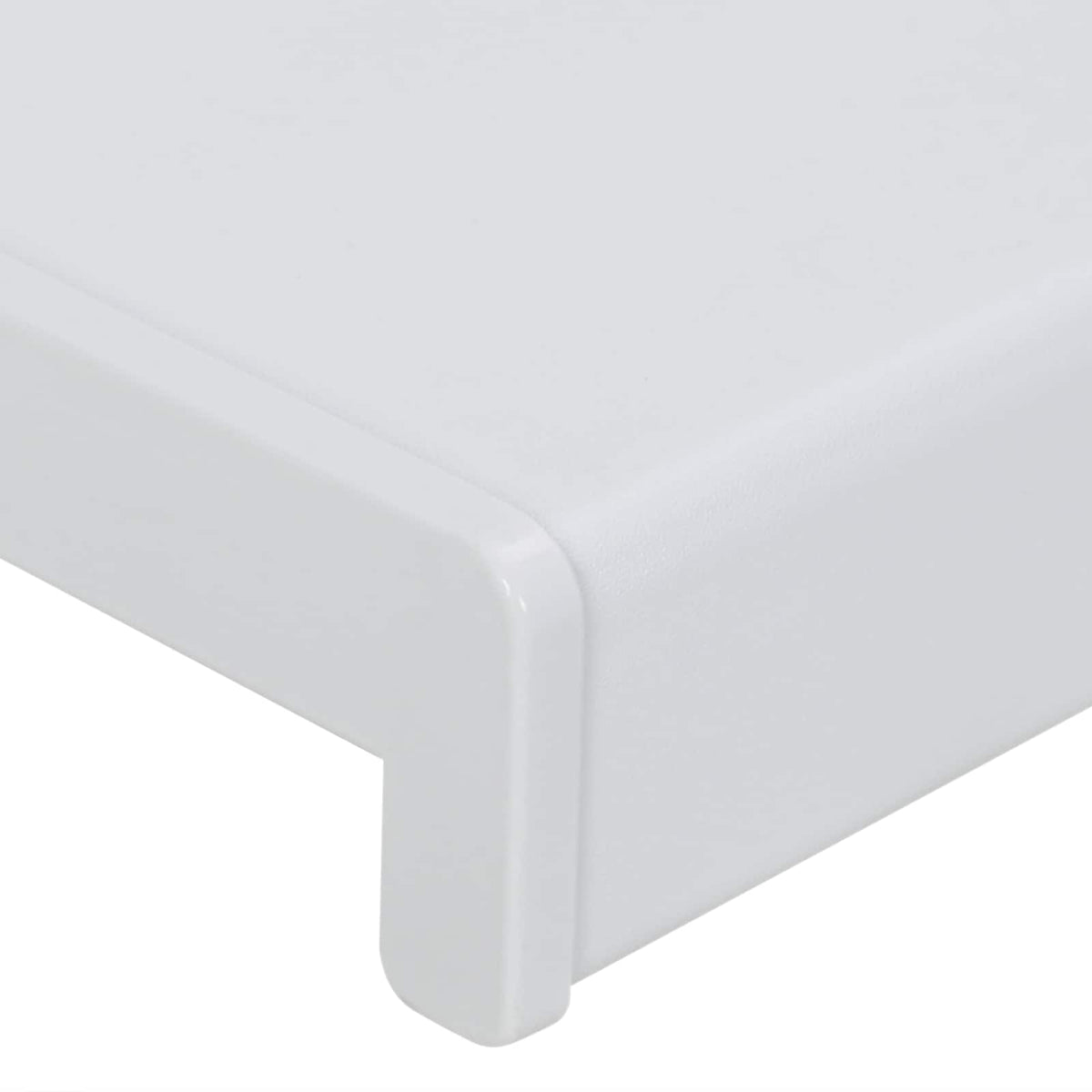 Window Sill White 100 x 10 x 4.5 cm PVC