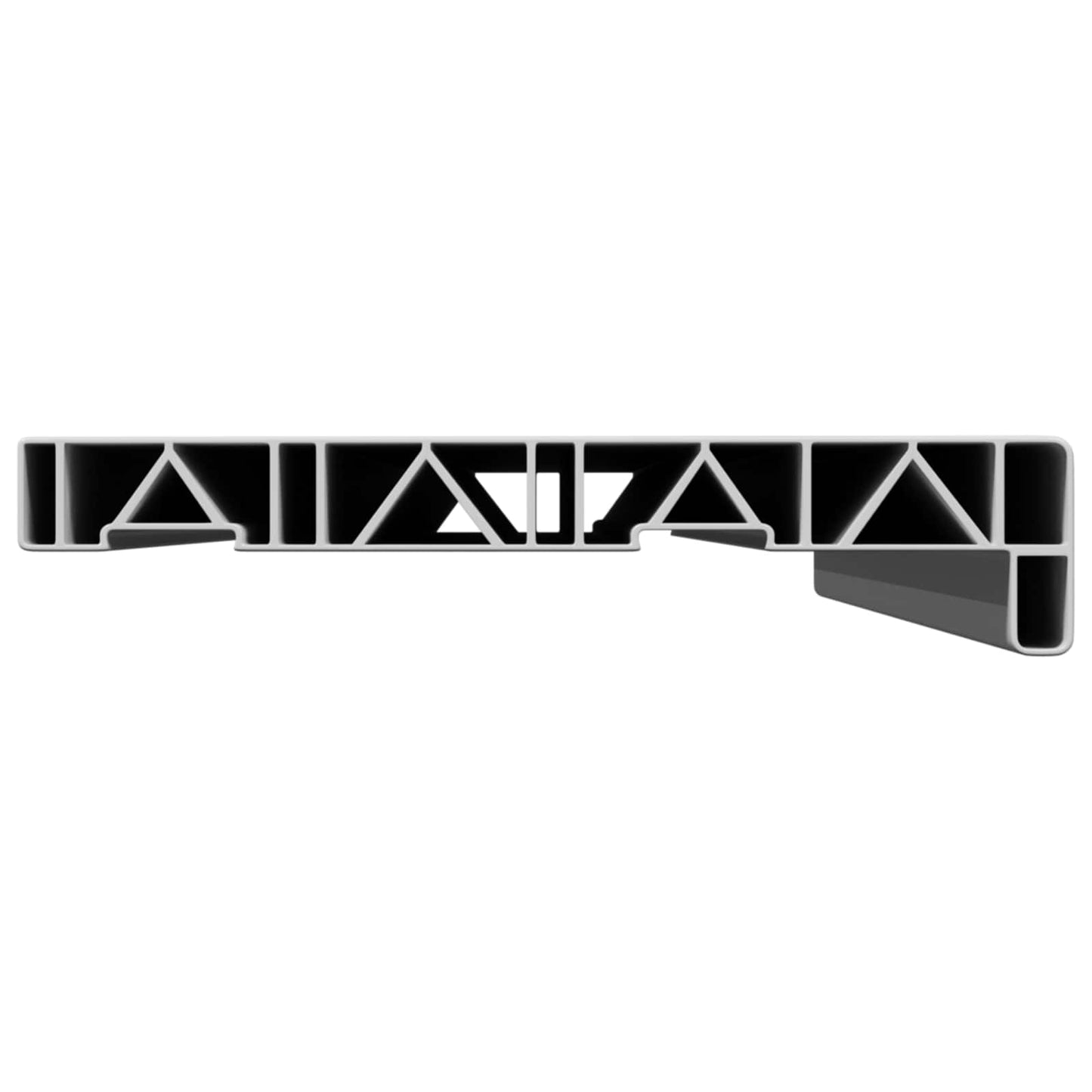 Window Sill White 60 x 25 x 4.5 cm PVC