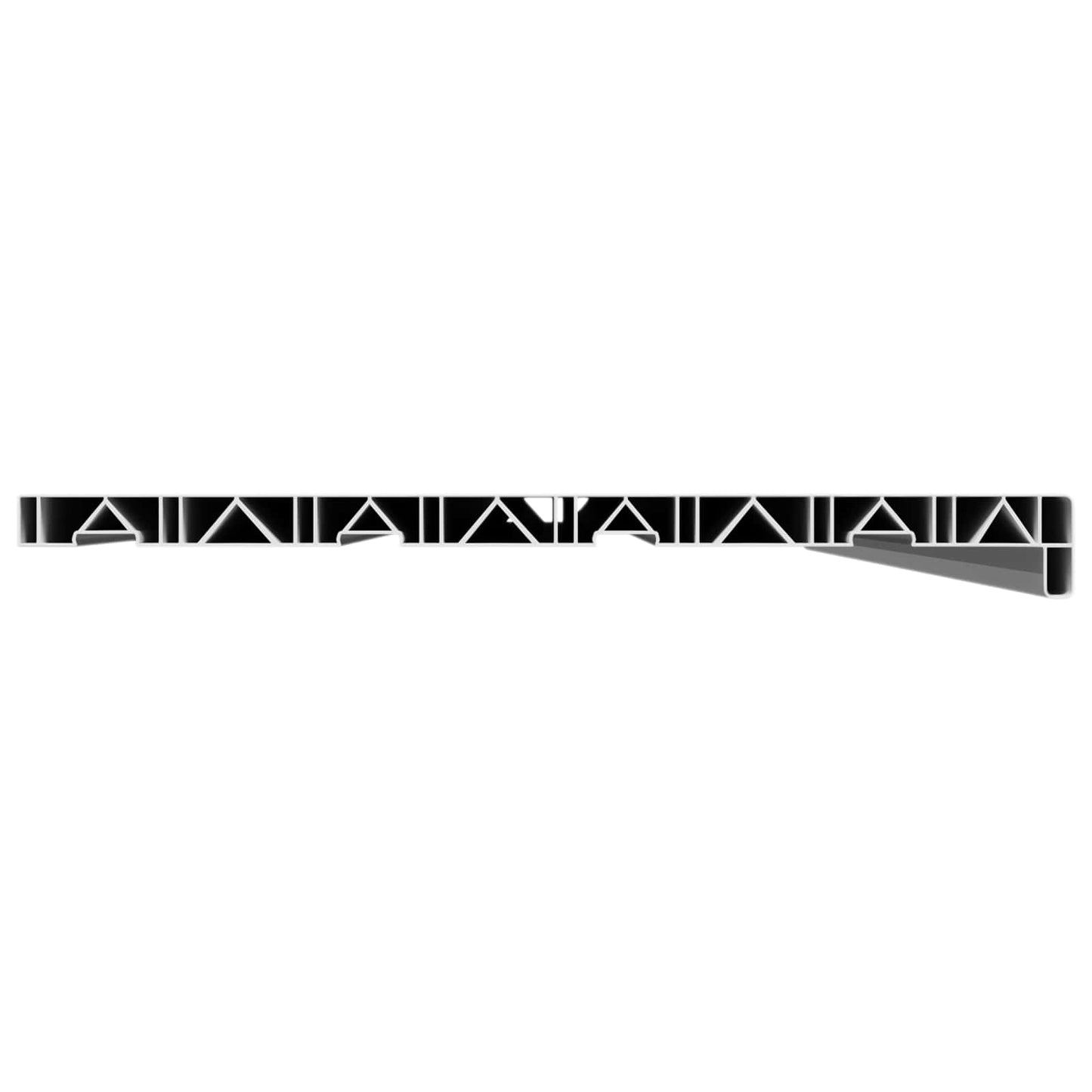 Window Sill White 120 x 45 x 4.5 cm PVC