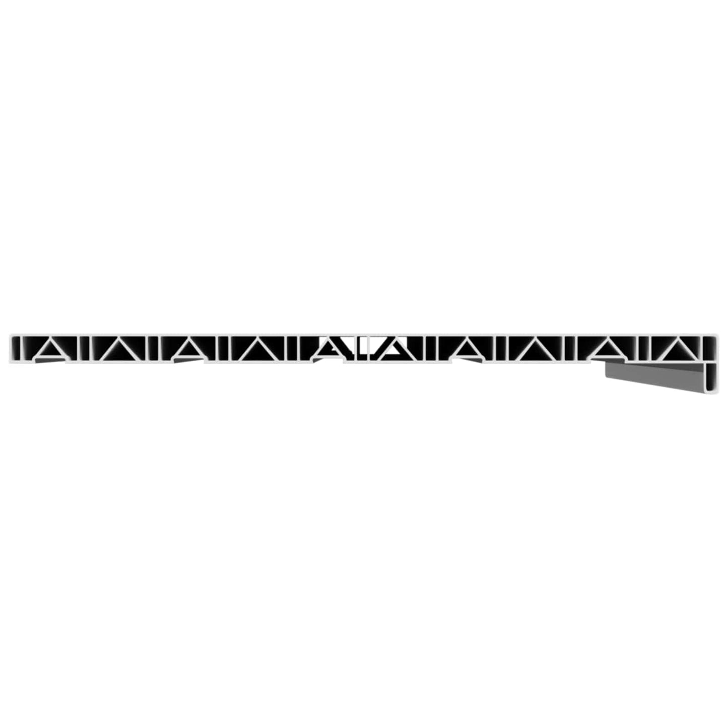 Window Sill White 60 x 50 x 4.5 cm PVC