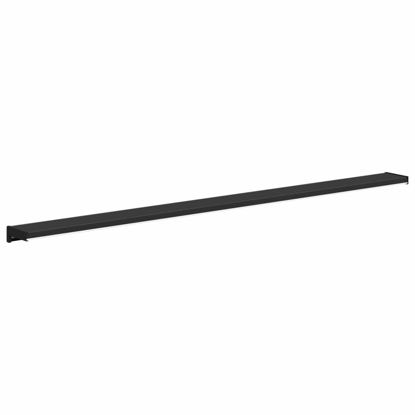 Window Sill Black with wood grain 120 x 10 x 4.5 cm PVC