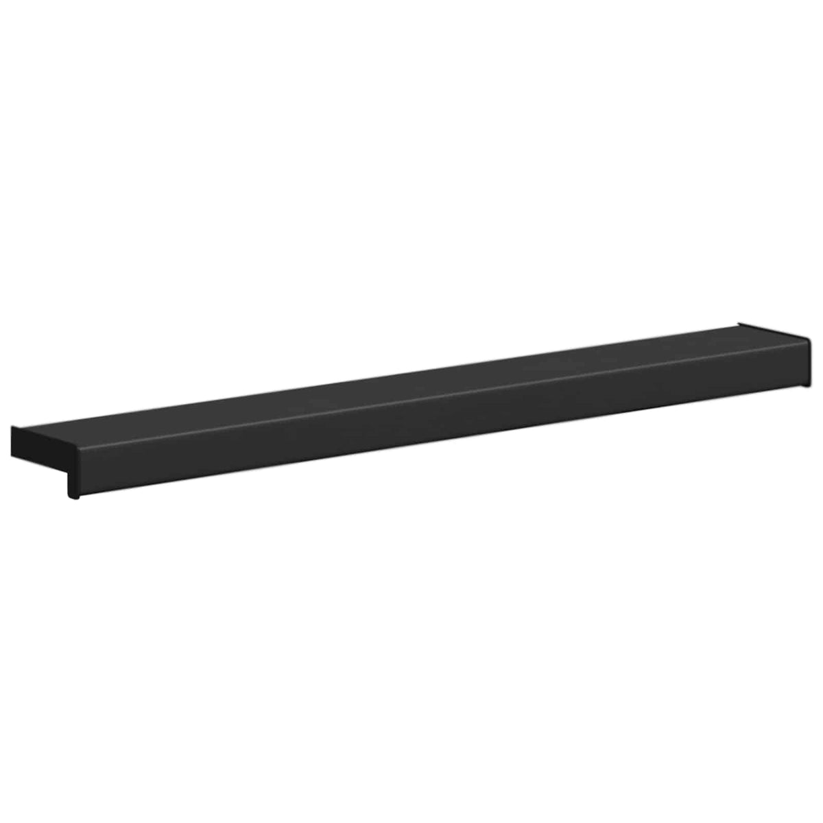 Window Sill Black with wood grain 60 x 15 x 4.5 cm PVC