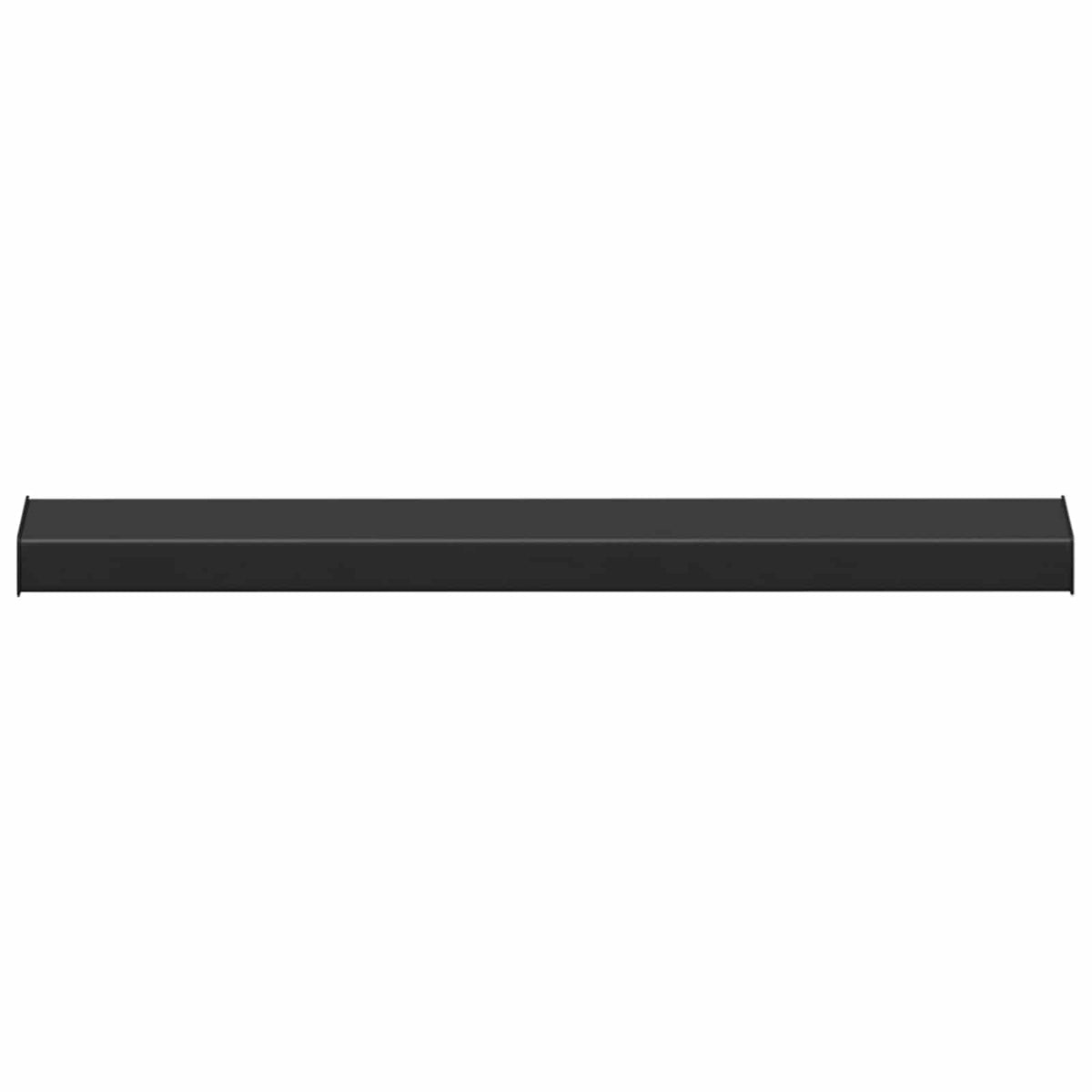 Window Sill Black with wood grain 60 x 15 x 4.5 cm PVC