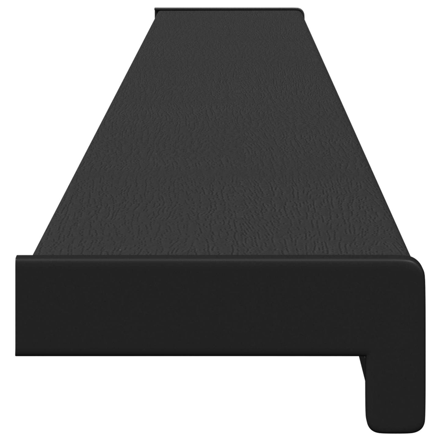 Window Sill Black with wood grain 120 x 15 x 4.5 cm PVC