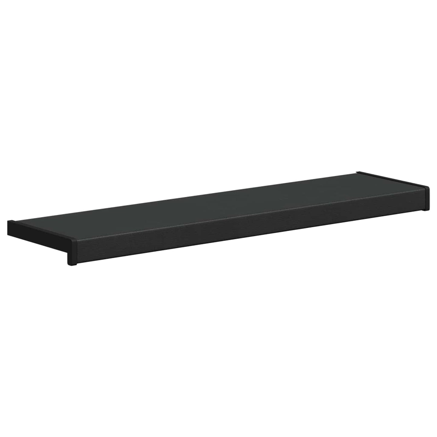 Window Sill Black with wood grain 60 x 20 x 4.5 cm PVC