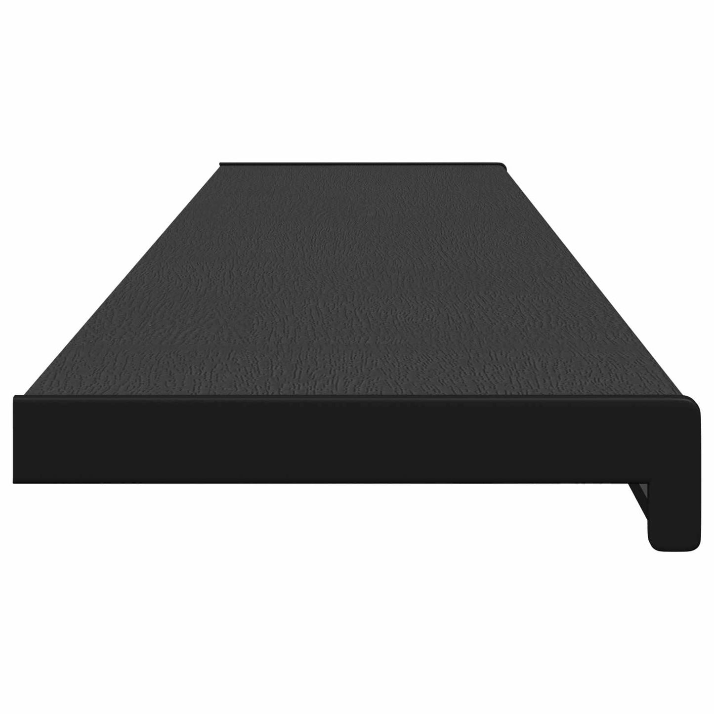 Window Sill Black with wood grain 160 x 25 x 4.5 cm PVC
