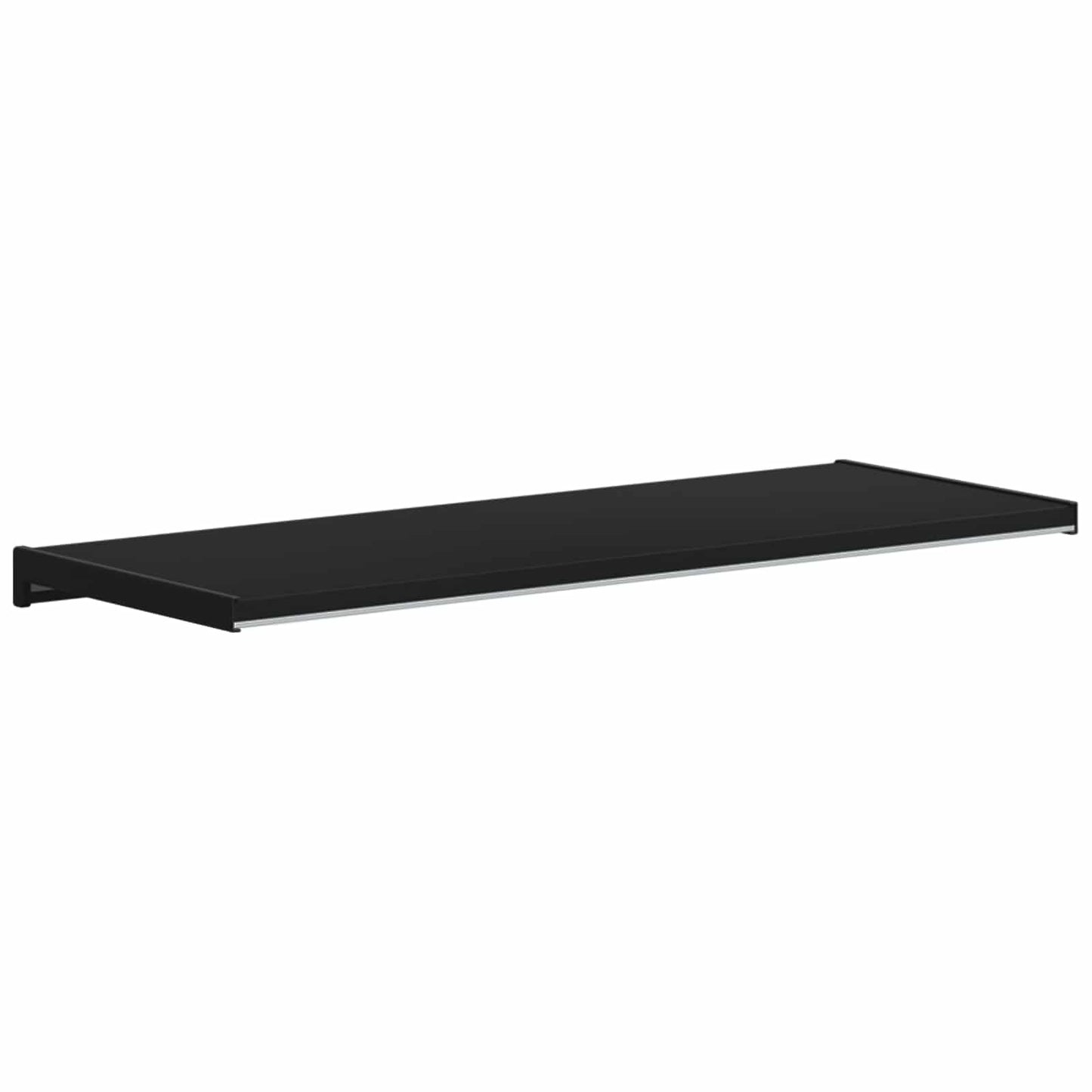 Window Sill Black with wood grain 100 x 30 x 4.5 cm PVC