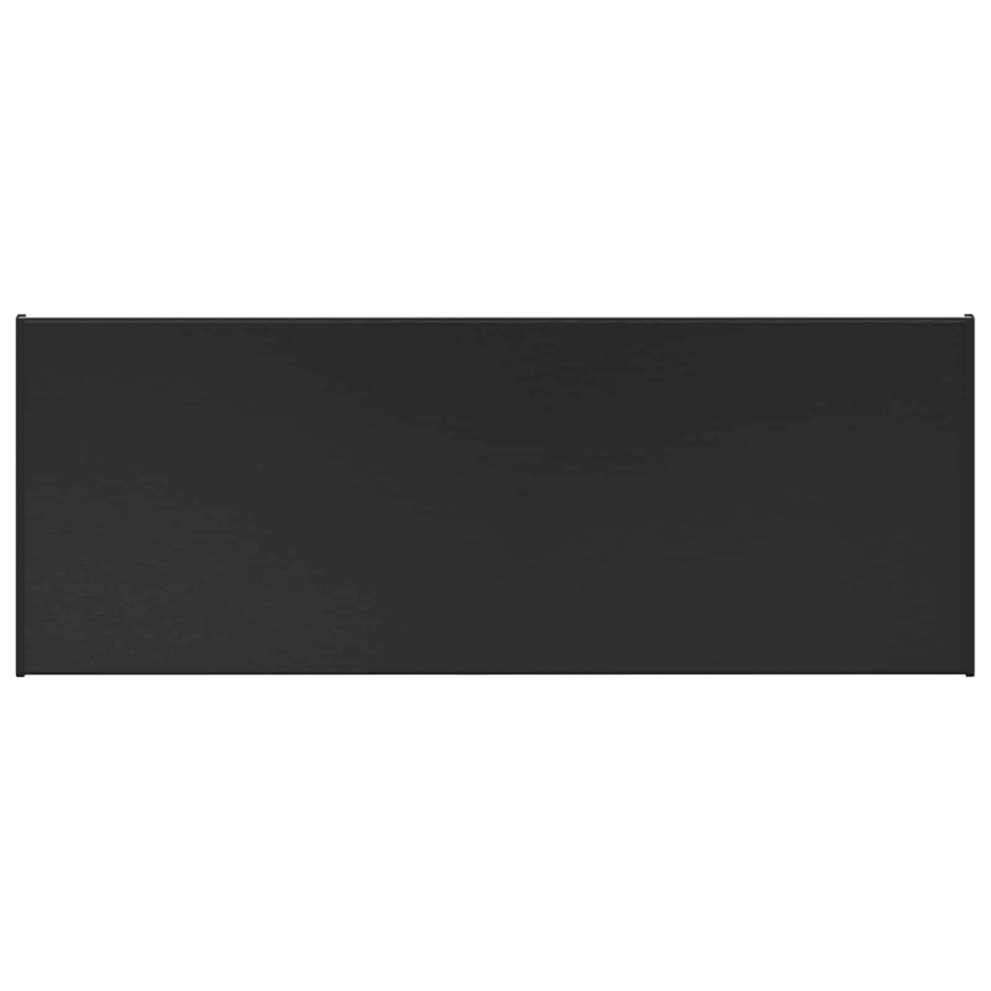 Window Sill Black with wood grain 100 x 35 x 4.5 cm PVC