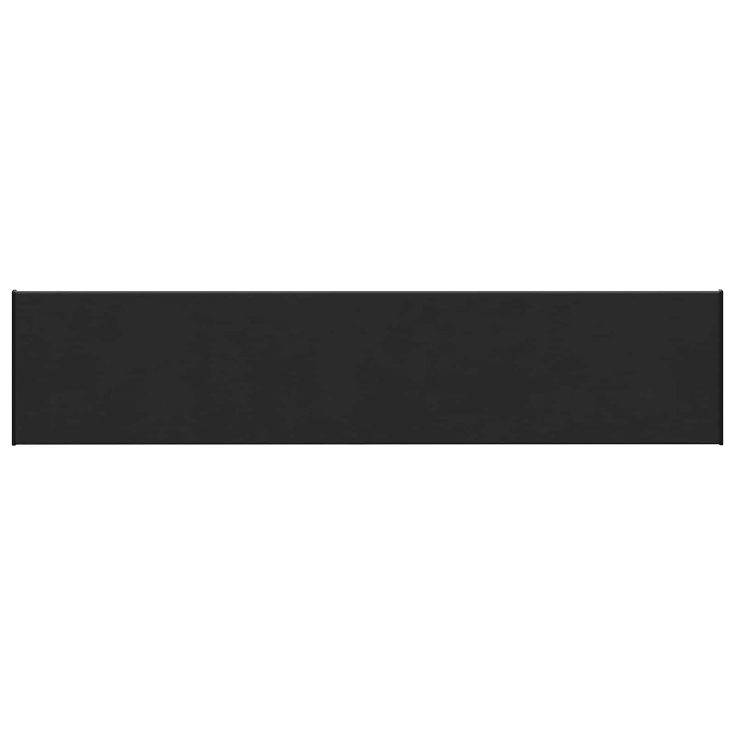 Window Sill Black with wood grain 160 x 35 x 4.5 cm PVC