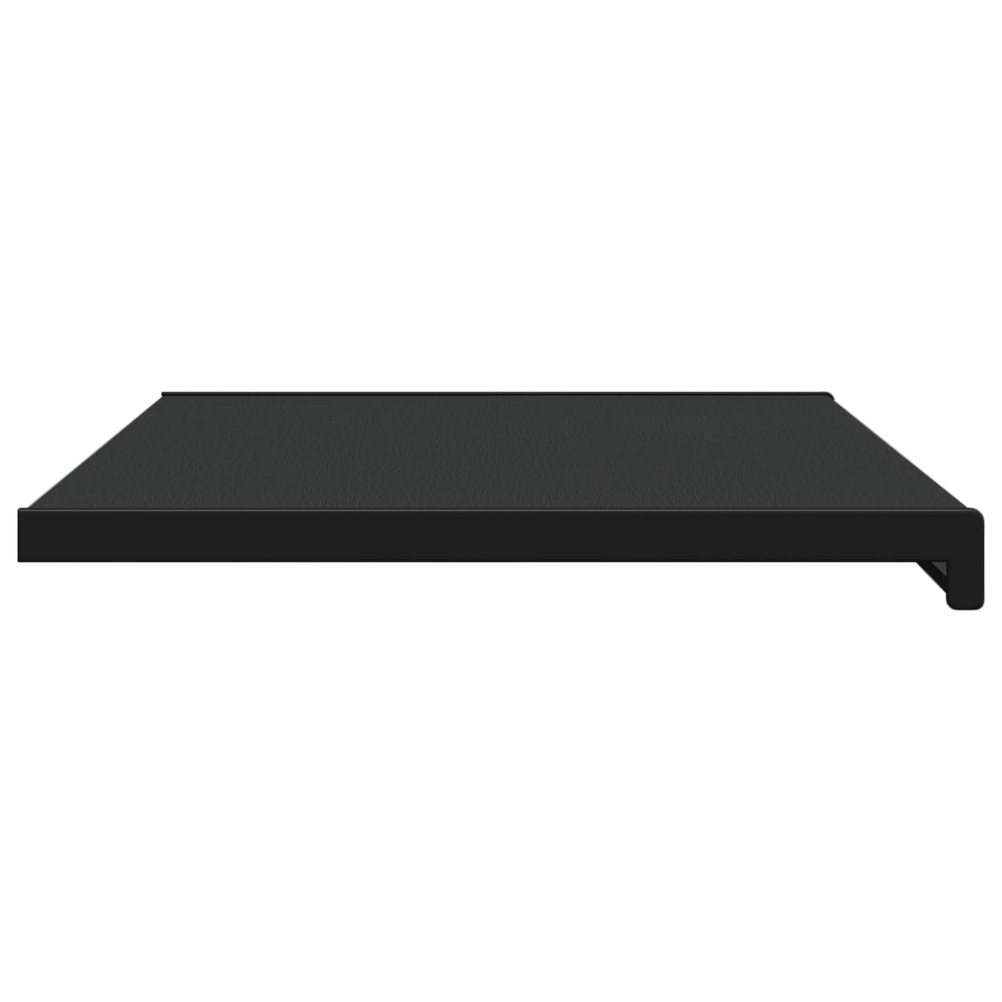 Window Sill Black with wood grain 60 x 40 x 4.5 cm PVC