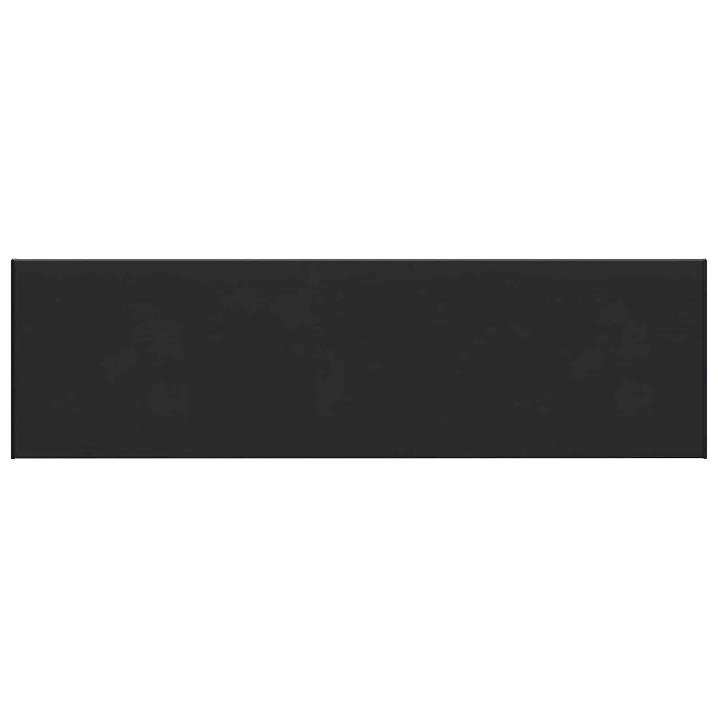 Window Sill Black with wood grain 120 x 45 x 4.5 cm PVC