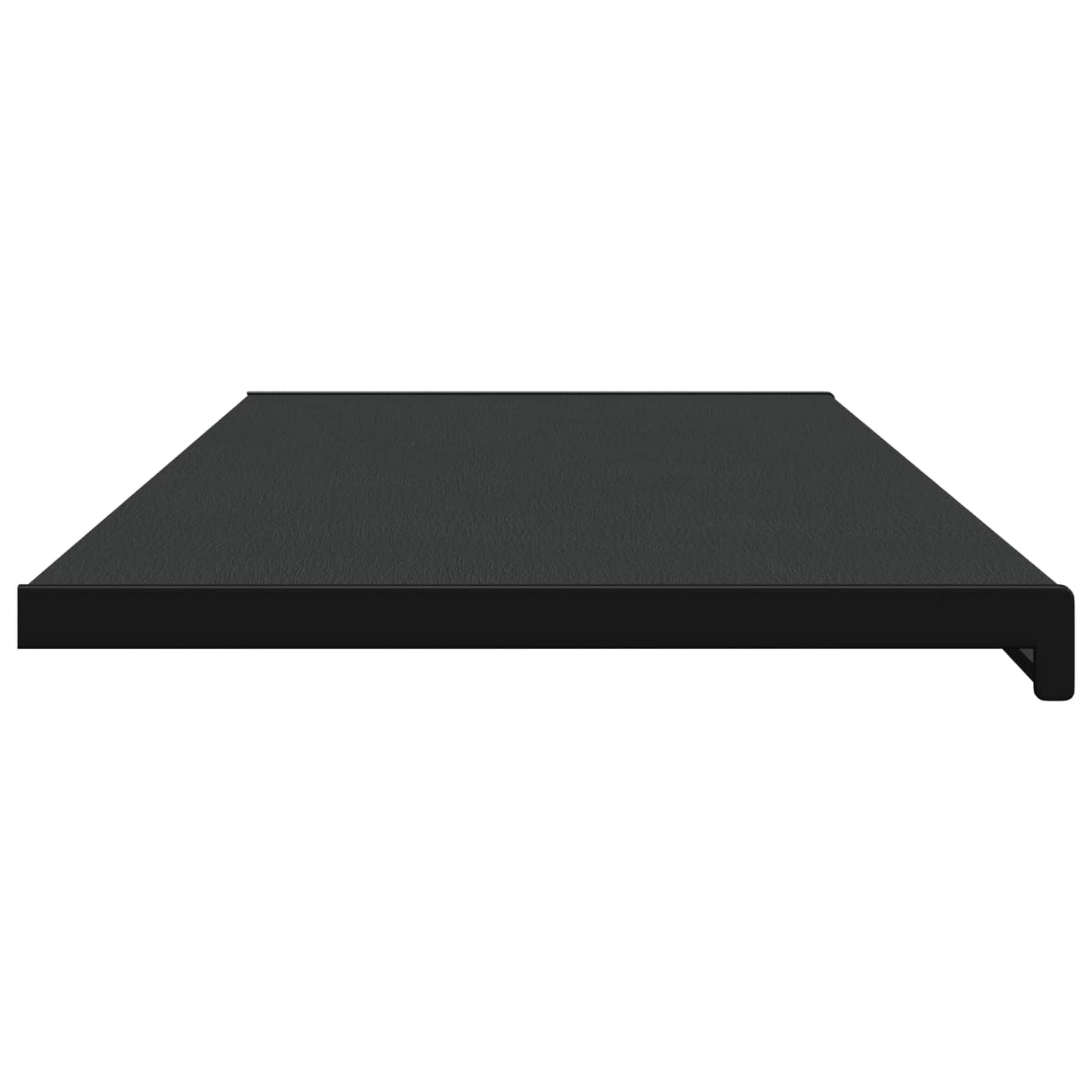 Window Sill Black with wood grain 140 x 45 x 4.5 cm PVC