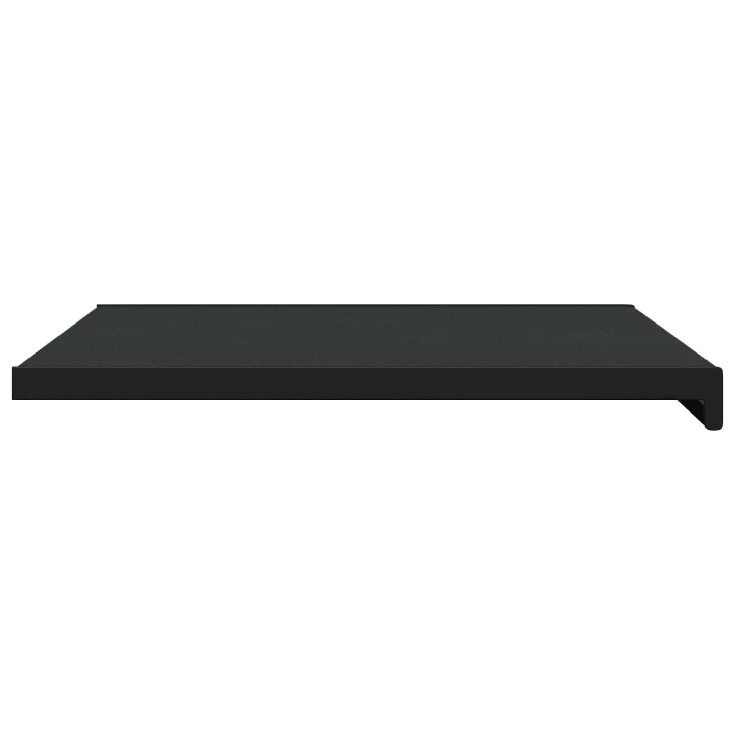 Window Sill Black with wood grain 60 x 50 x 4.5 cm PVC