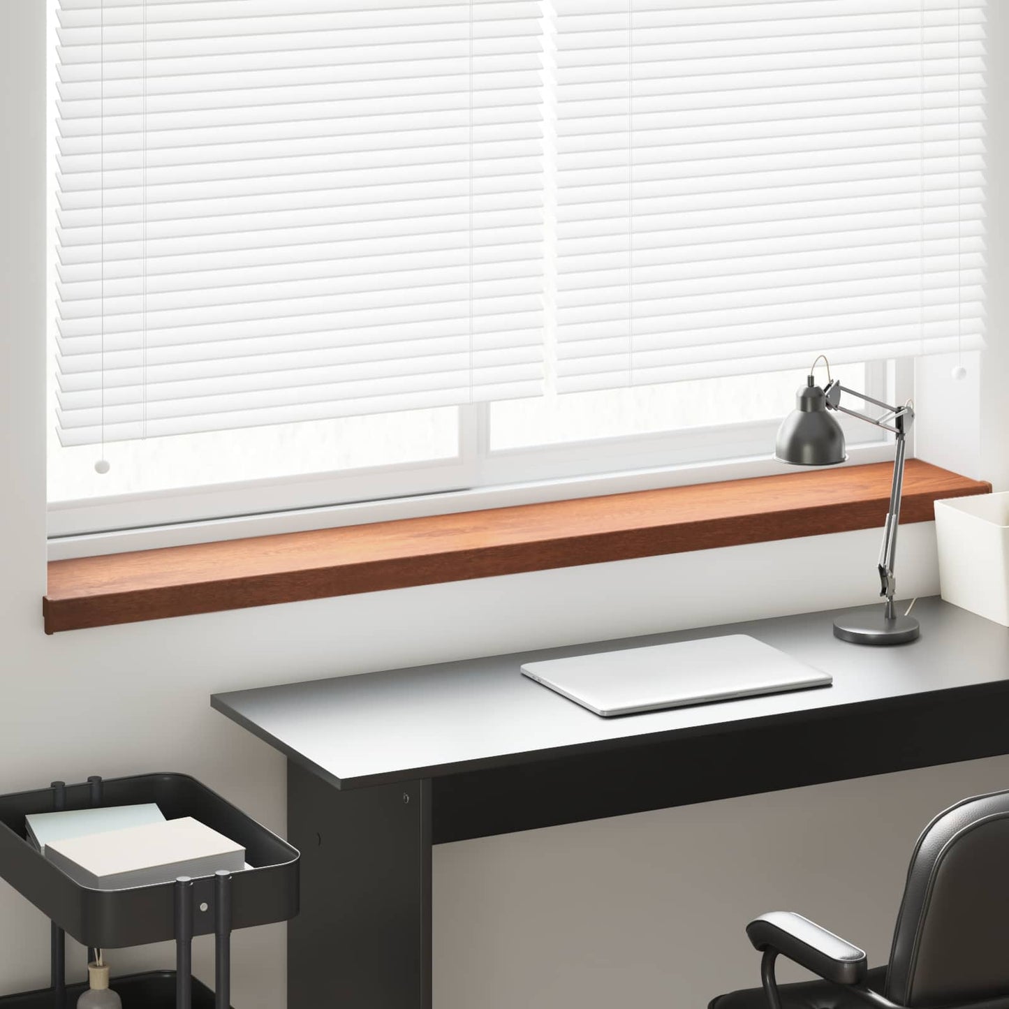 Window Sill Brown wood 160 x 20 x 4.5 cm PVC