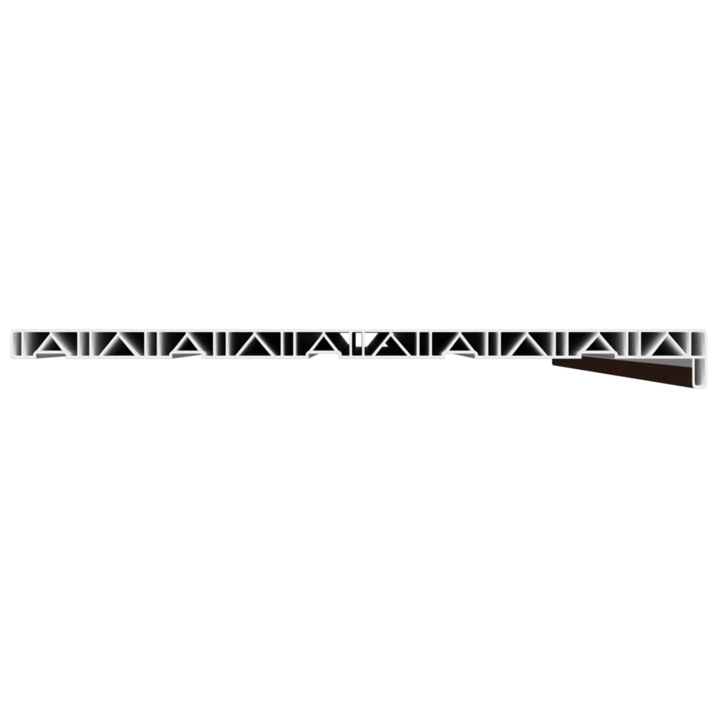 Window Sill Brown wood 140 x 50 x 4.5 cm PVC