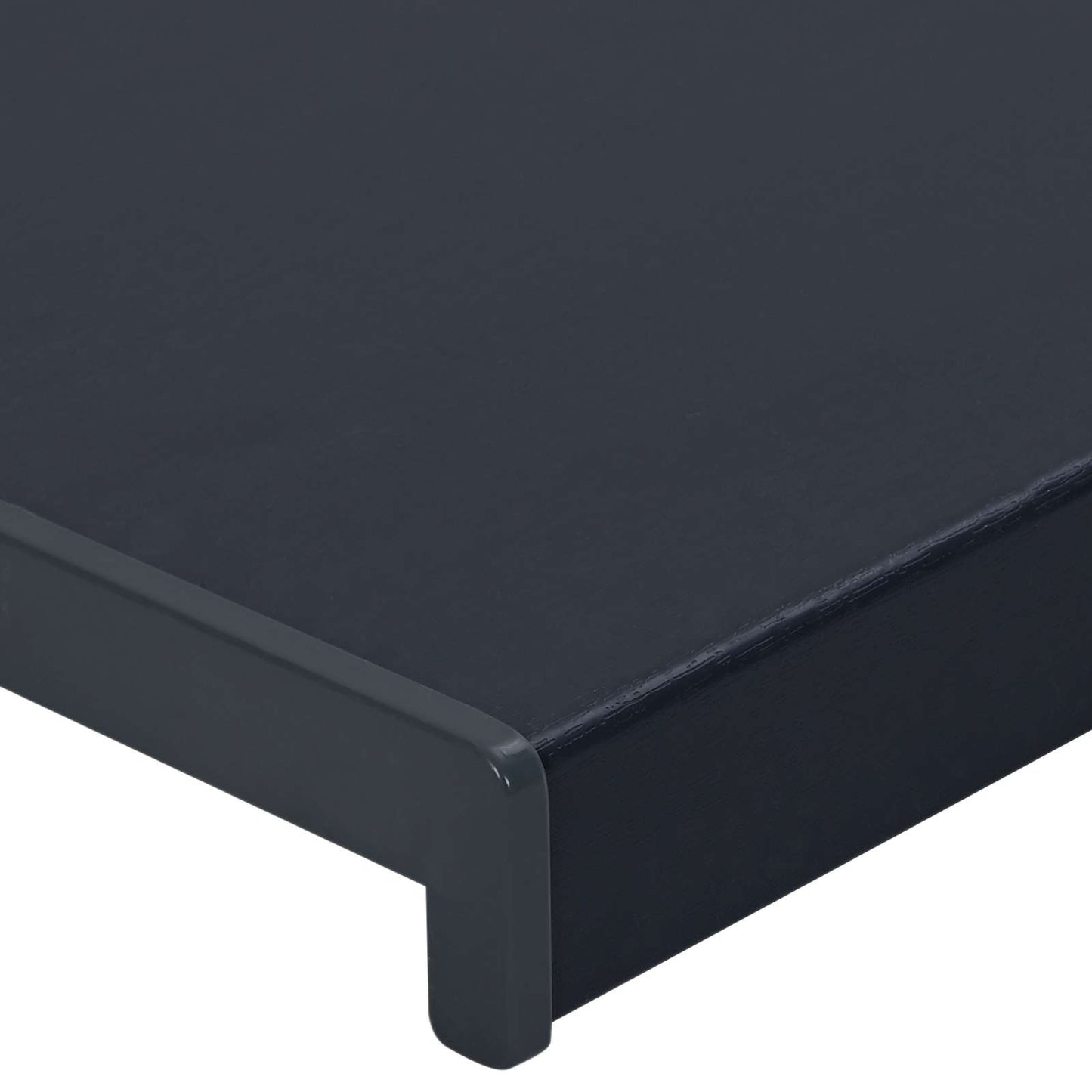 Window Sill Anthracite with wood grain 100 x 10 x 4.5 cm PVC