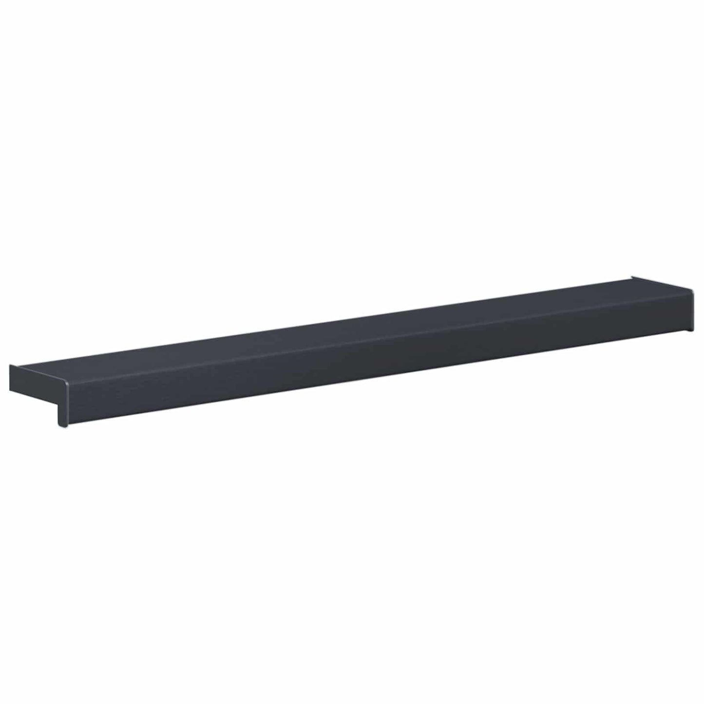 Window Sill Anthracite with wood grain 100 x 10 x 4.5 cm PVC