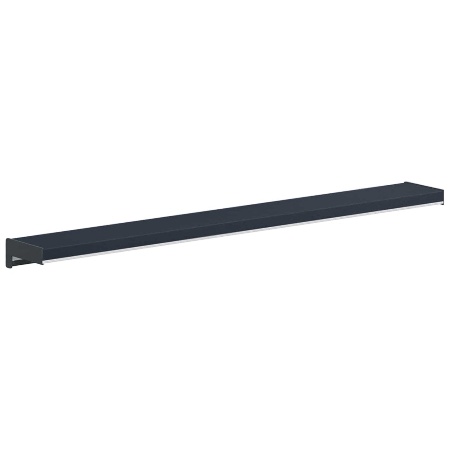 Window Sill Anthracite with wood grain 100 x 10 x 4.5 cm PVC