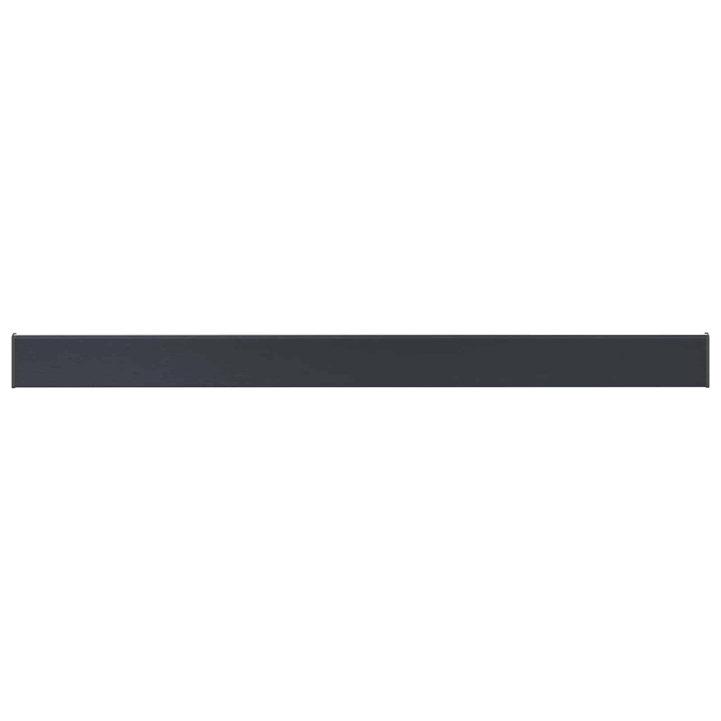 Window Sill Anthracite with wood grain 120 x 10 x 4.5 cm PVC