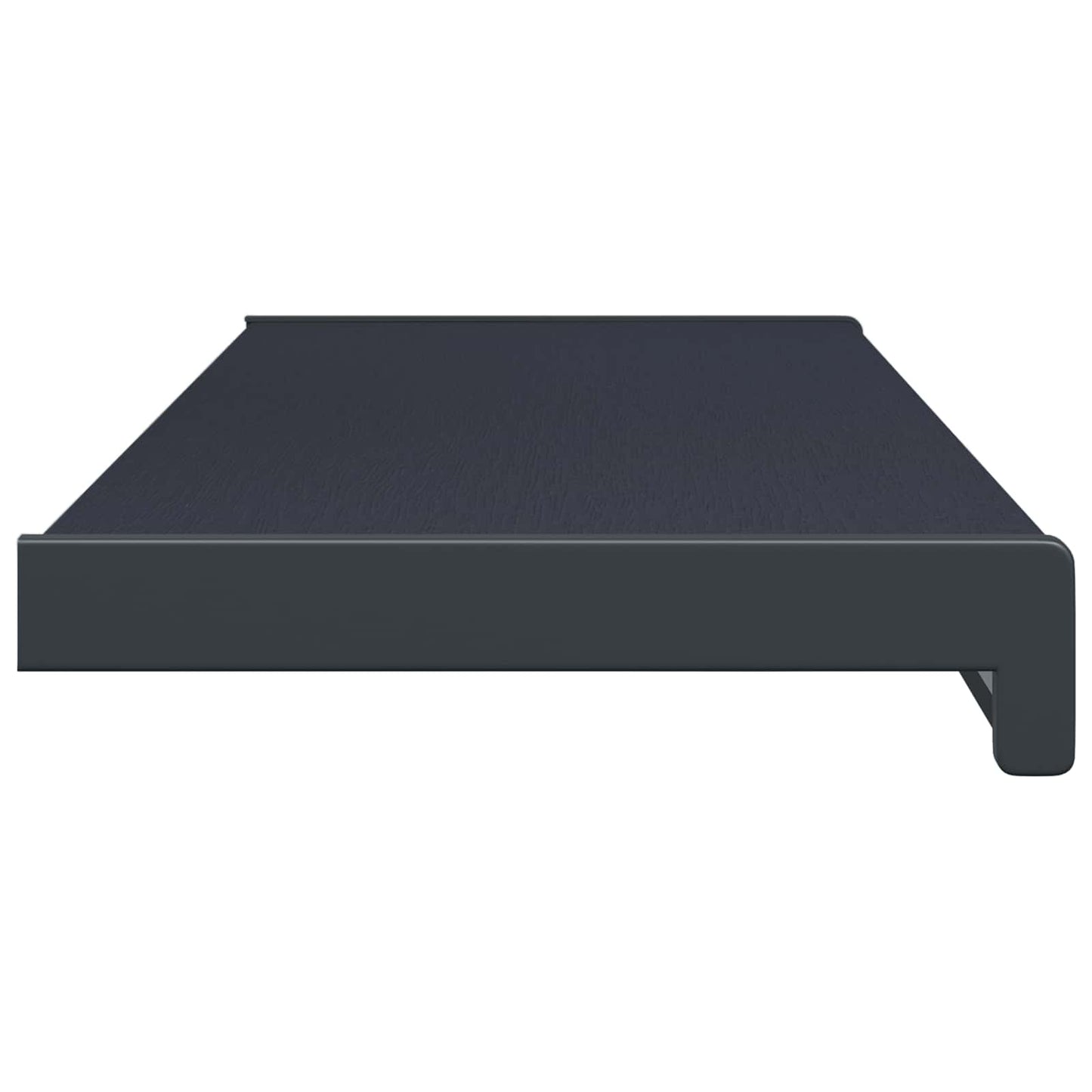 Window Sill Anthracite with wood grain 100 x 20 x 4.5 cm PVC