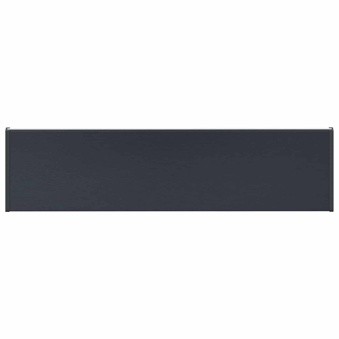 Window Sill Anthracite with wood grain 80 x 25 x 4.5 cm PVC
