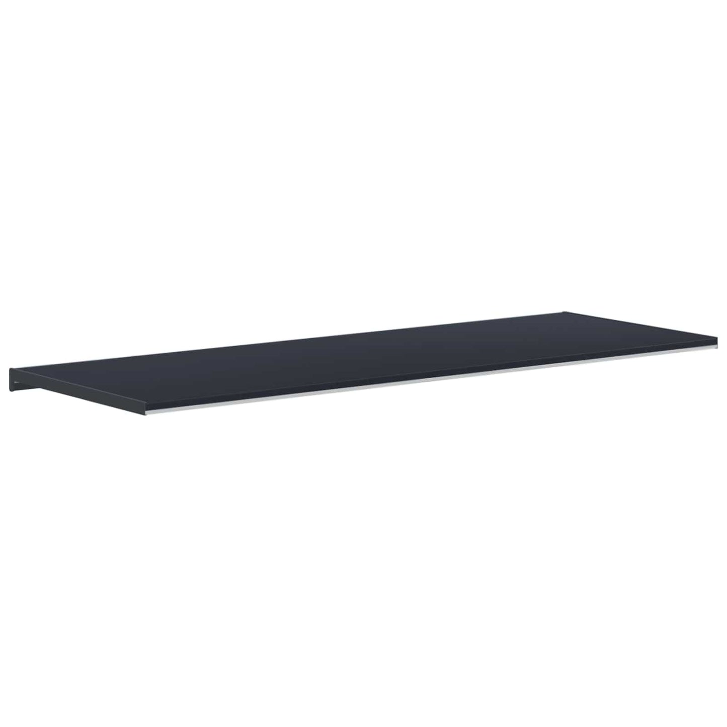 Window Sill Anthracite with wood grain 120 x 50 x 4.5 cm PVC