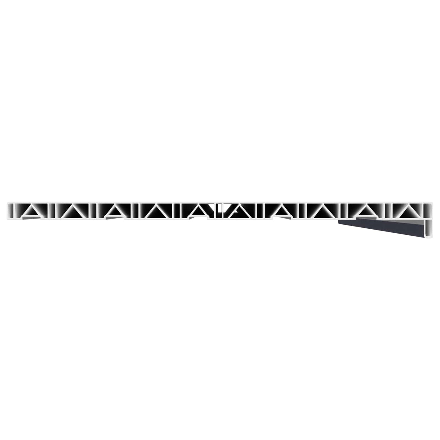 Window Sill Anthracite with wood grain 120 x 50 x 4.5 cm PVC