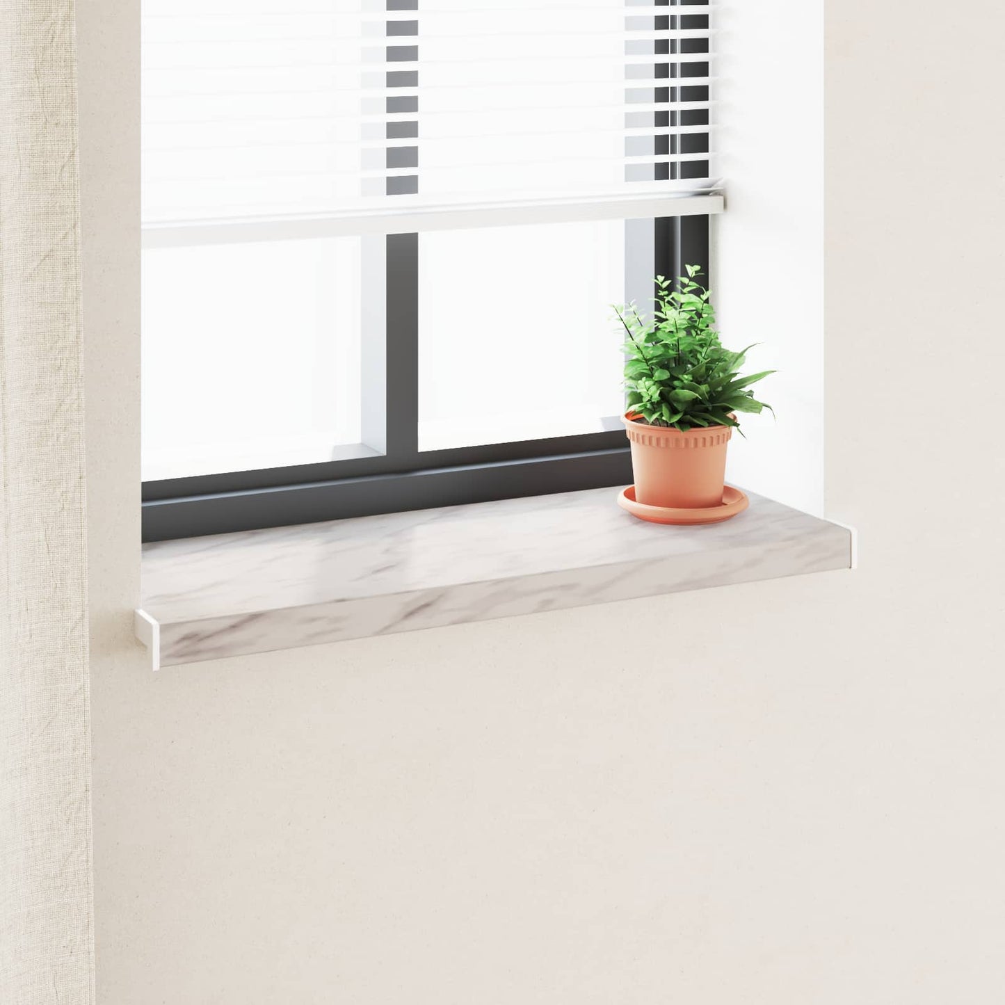 Window Sill Marble texture 80 x 35 x 4.5 cm PVC