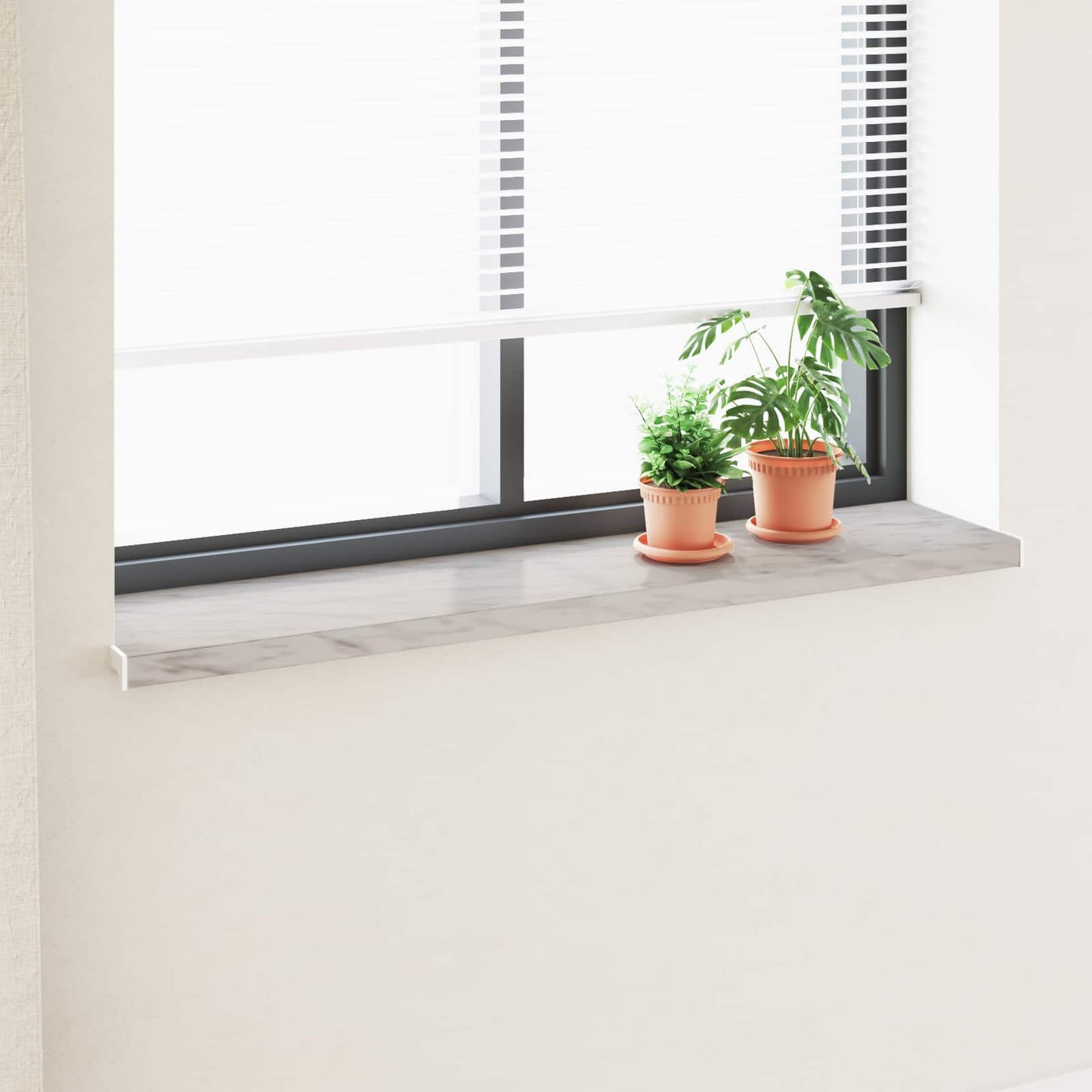 Window Sill Marble texture 140 x 35 x 4.5 cm PVC