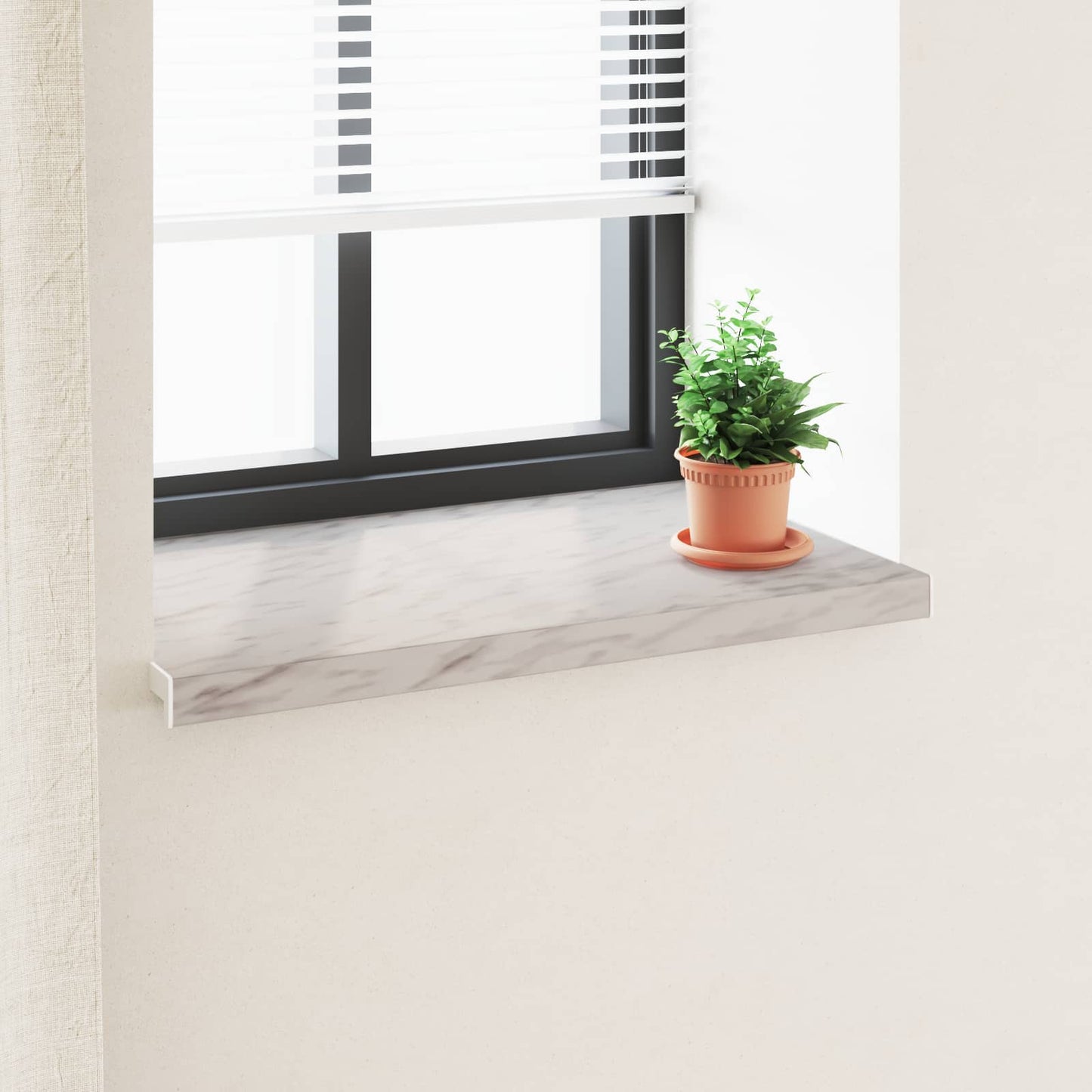Window Sill Marble texture 60 x 50 x 4.5 cm PVC