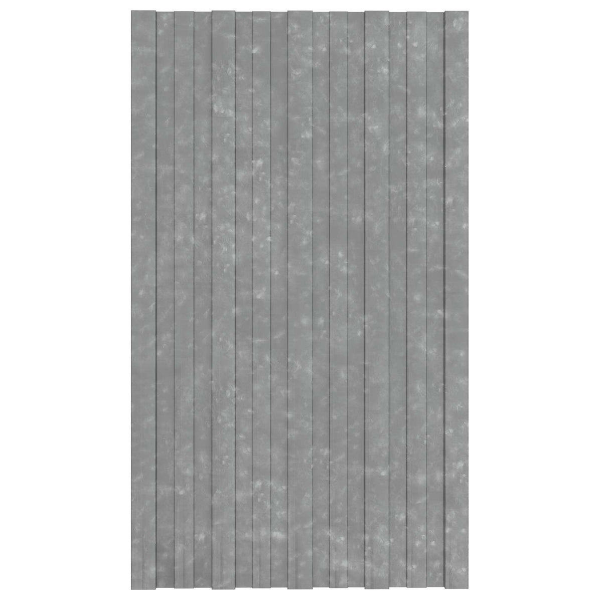Roof Panel 36 pcs Silver 80 x 45 cm Galvanised steel