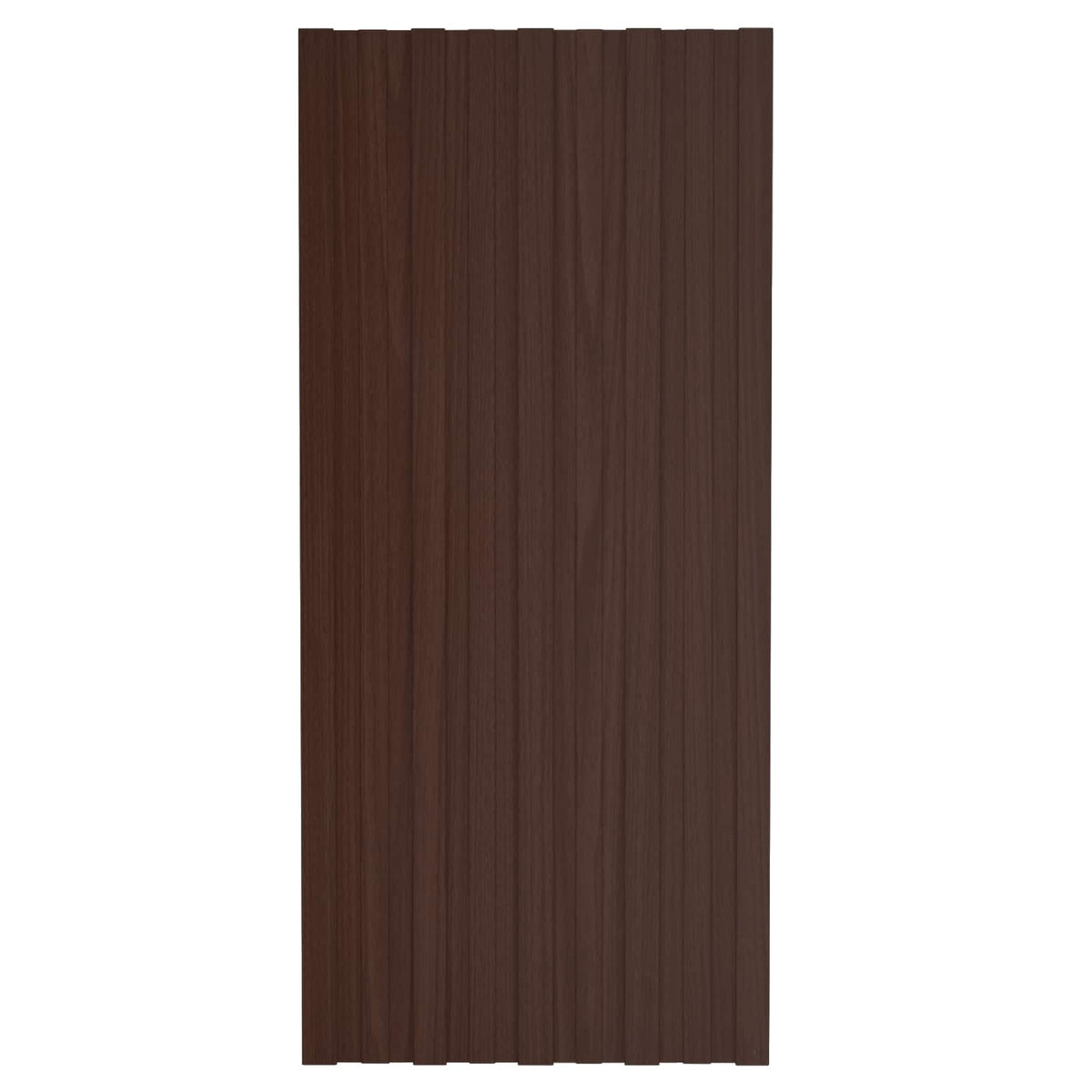 Roof Panel 36 pcs Brown 100 x 45 cm Galvanised steel
