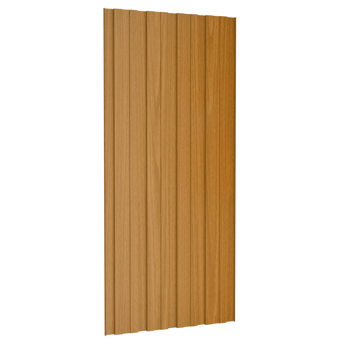 Roof Panel 36 pcs Natural 100 x 45 cm Galvanised steel