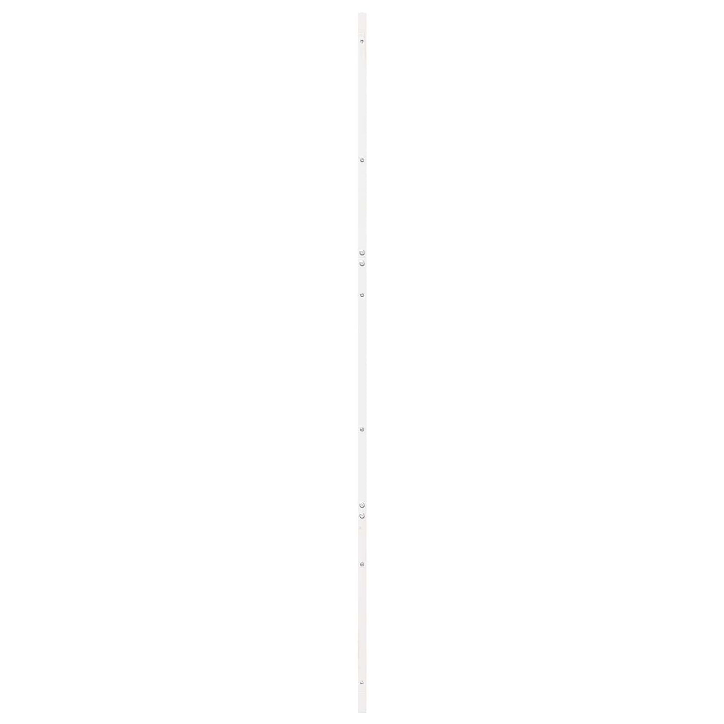 Barn Door White 100 x 2.5 x 208 cm Solid Pine Wood