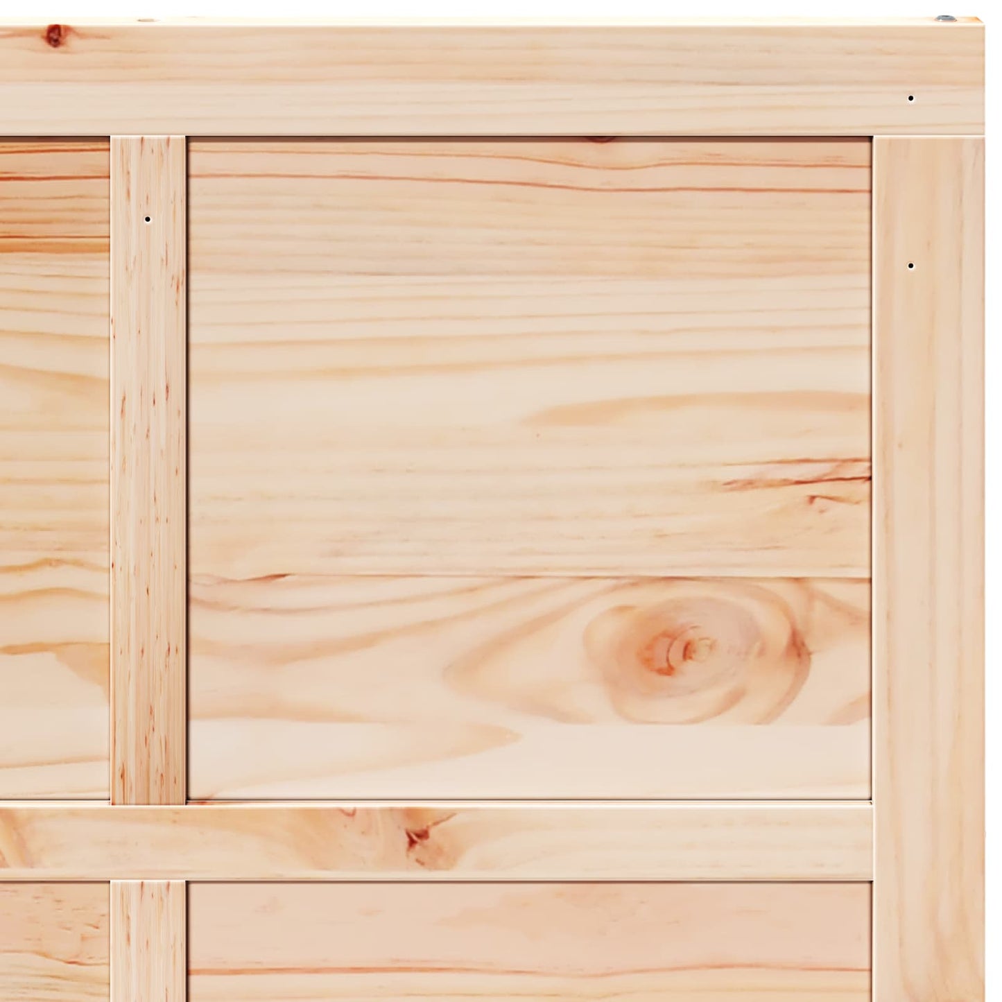 Barn Door Natural 90 x 2.5 x 208 cm Solid Pine Wood