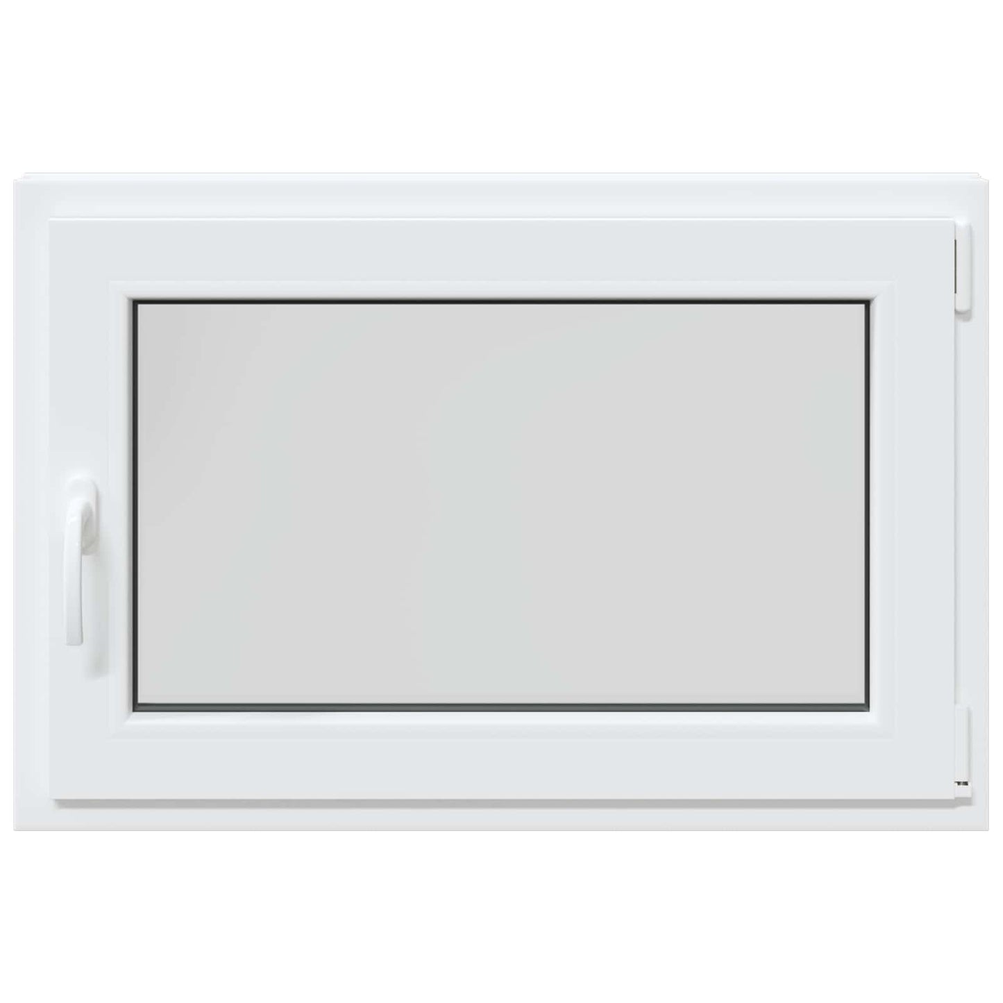 Basement Window RISOR 90 x 60 cm PVC and Glass White