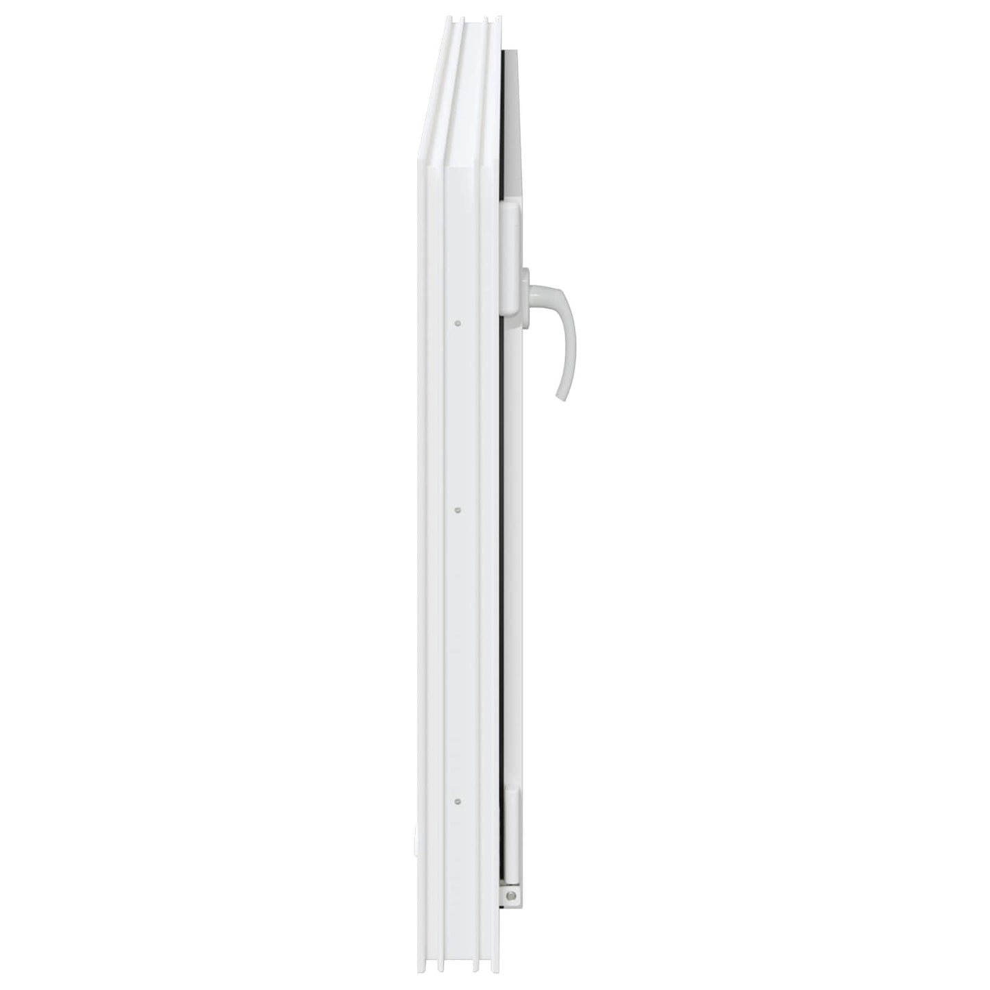 Basement Window RISOR 110 x 60 cm PVC and Glass White