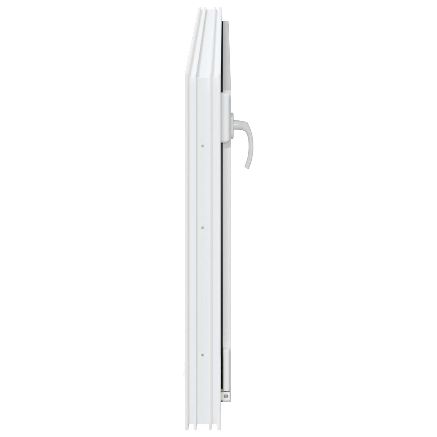 Basement Window RISOR 120 x 60 cm PVC and Glass White