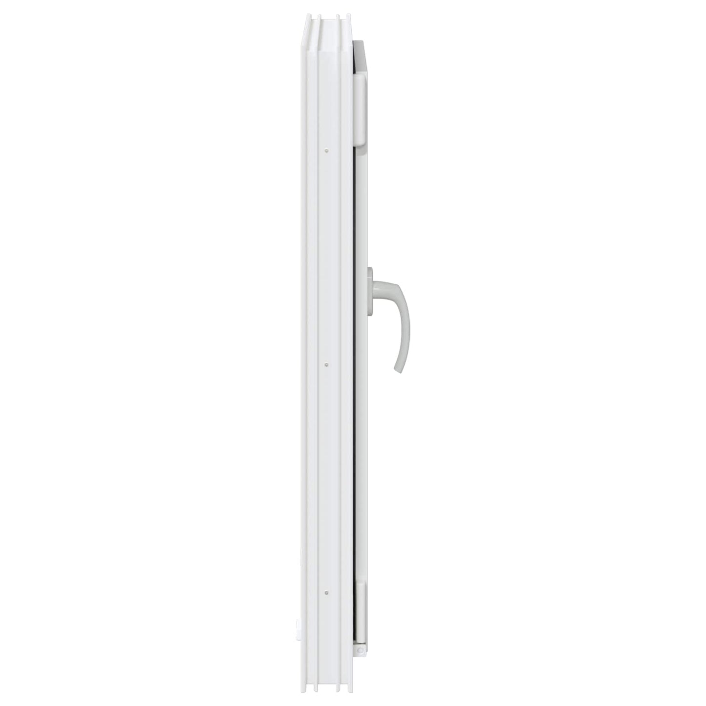 Basement Window RISOR 50 x 75 cm PVC and Glass White