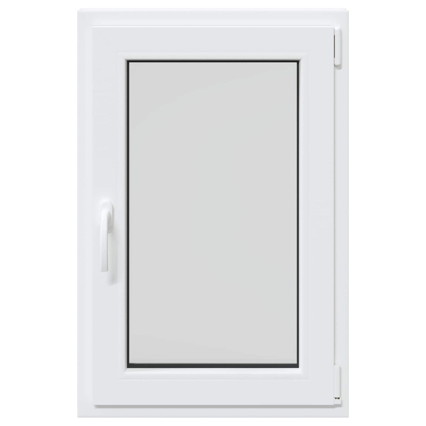 Basement Window RISOR 60 x 80 cm PVC and Glass White
