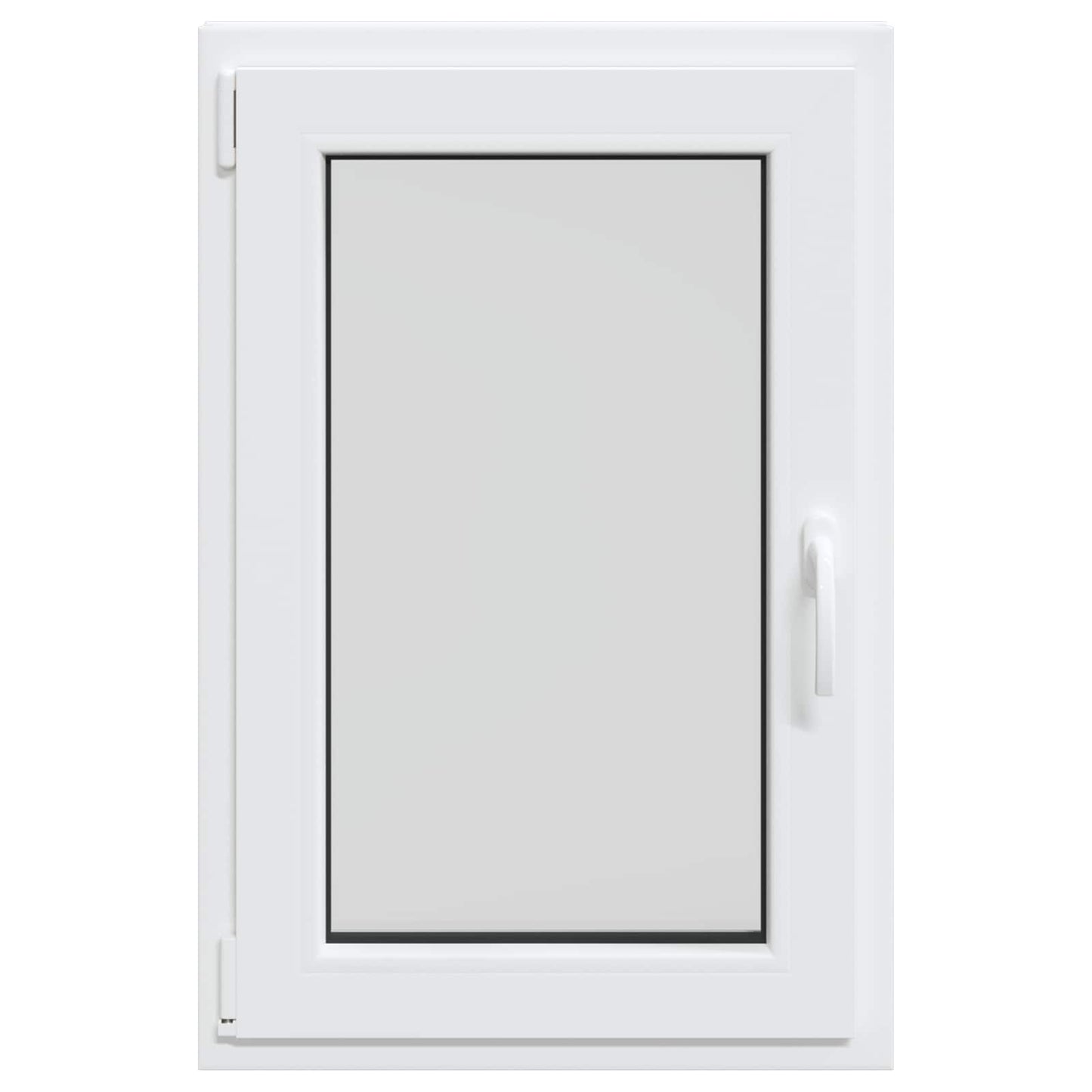Basement Window RISOR 60 x 80 cm PVC and Glass White