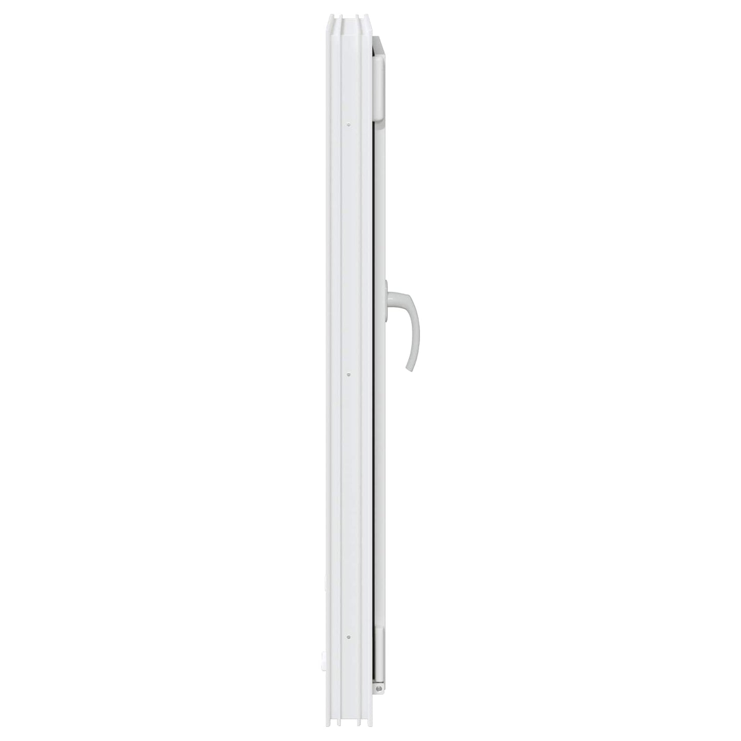 Basement Window RISOR 60 x 80 cm PVC and Glass White