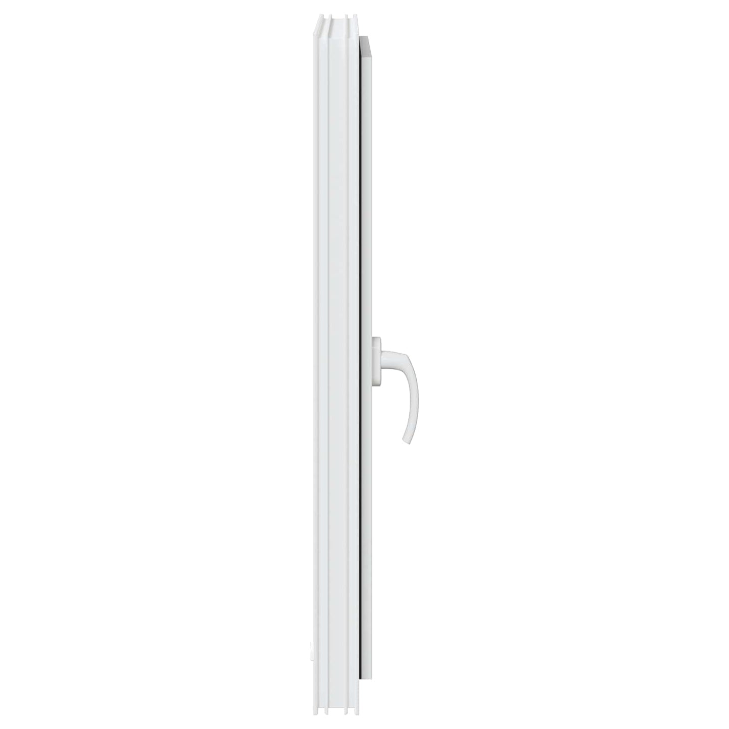 Basement Window RISOR 60 x 100 cm PVC and Glass White