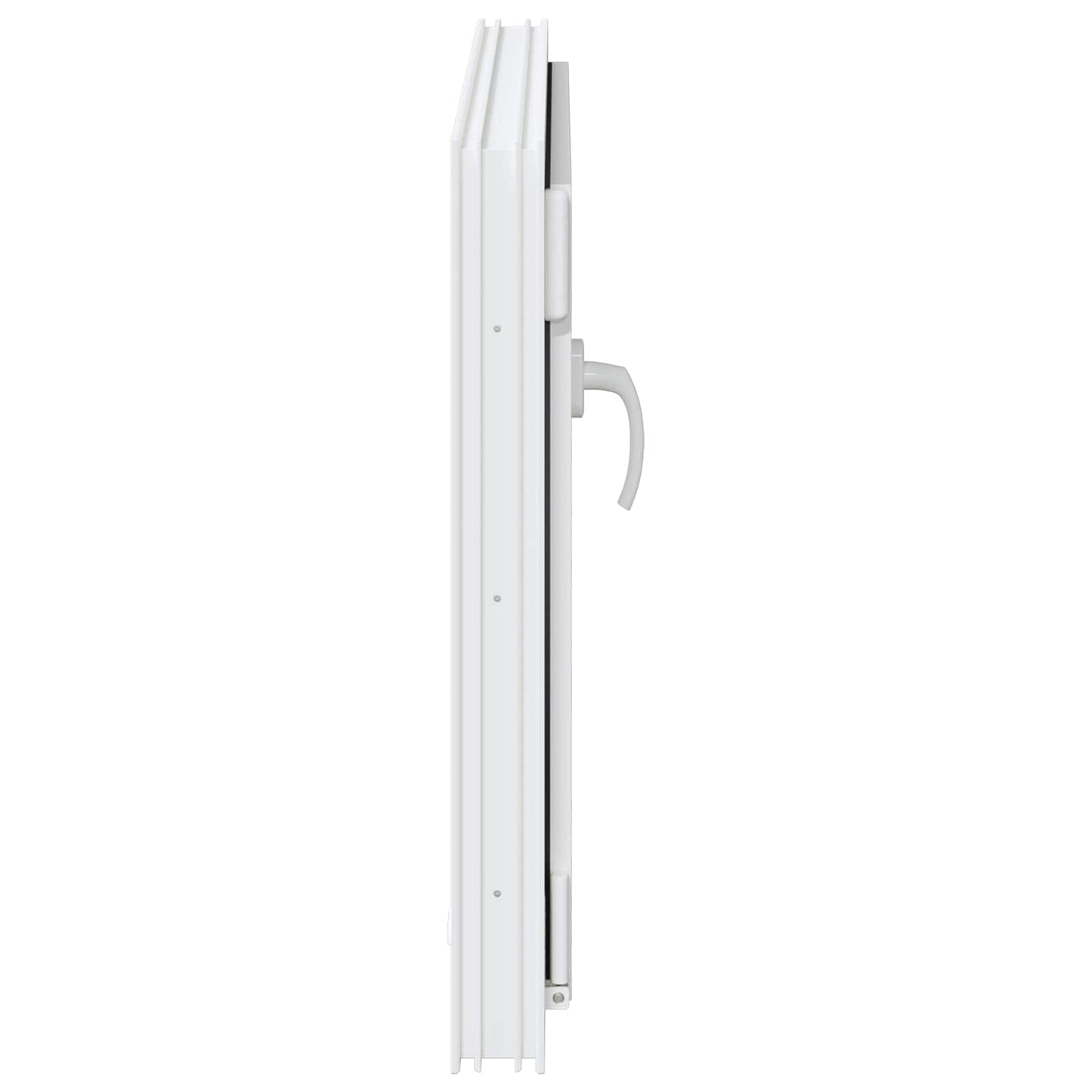 Basement Window RISOR 90 x 50 cm PVC and Glass White
