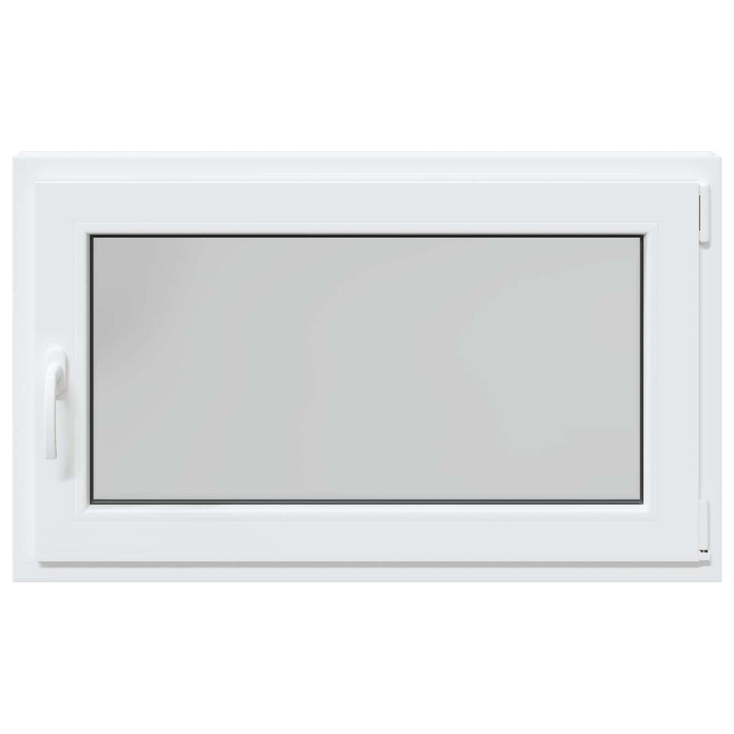 Basement Window RISOR 100 x 70 cm PVC and Glass White