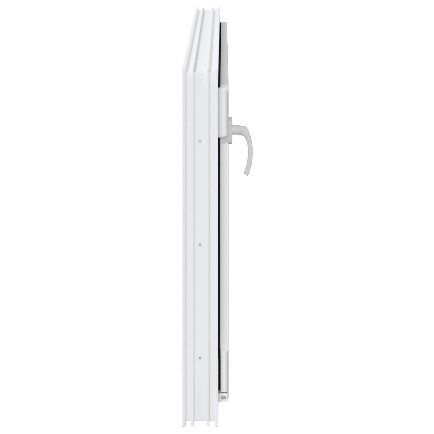 Basement Window RISOR 110 x 60 cm PVC and Glass White