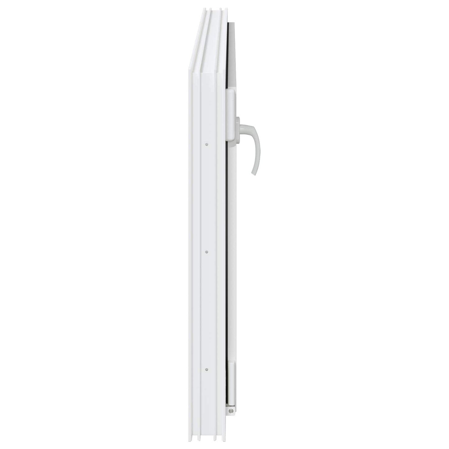Basement Window RISOR 120 x 60 cm PVC and Glass White