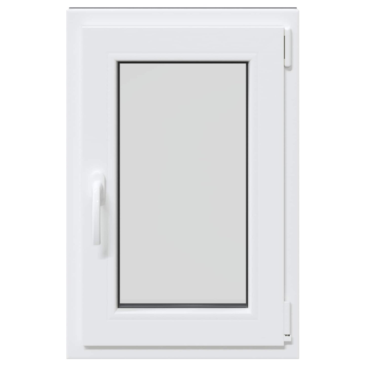 Basement Window RISOR 50 x 75 cm PVC and Glass Anthracite