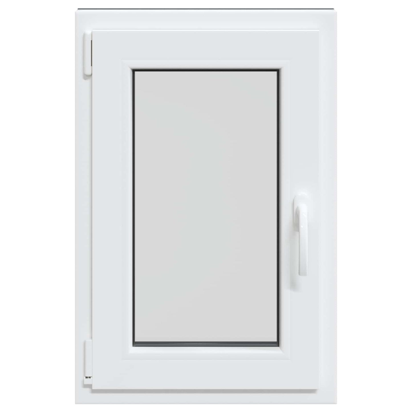 Basement Window RISOR 50 x 75 cm PVC and Glass Anthracite
